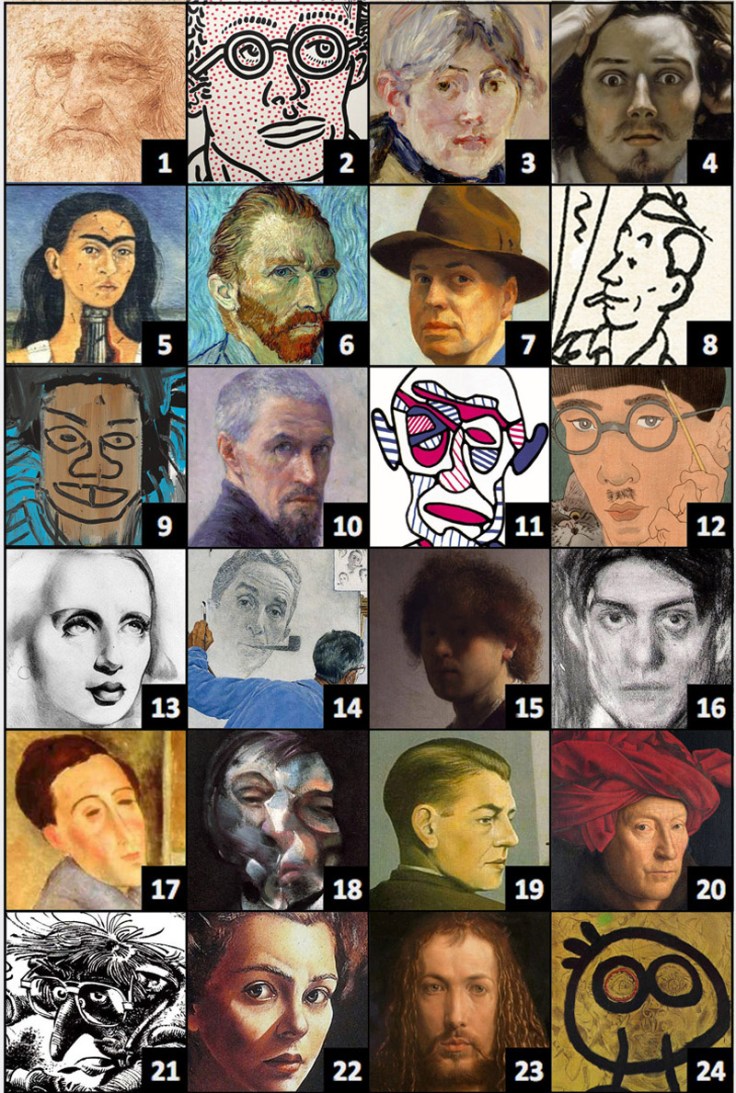 AUTO-PORTRAITS-QUIZZ