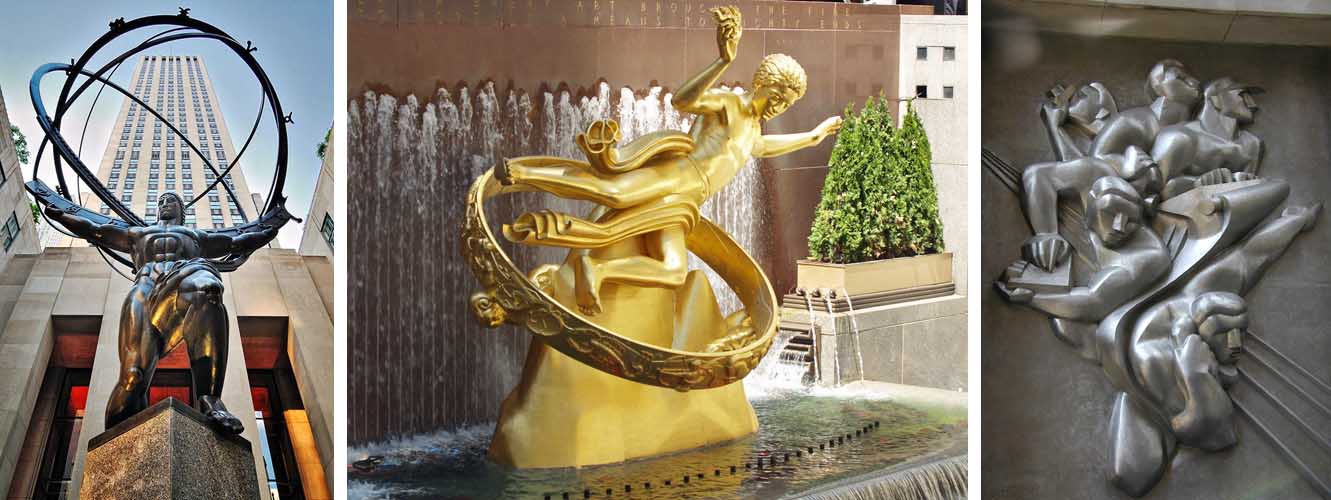 3 OEUVRES ROCKFELLER