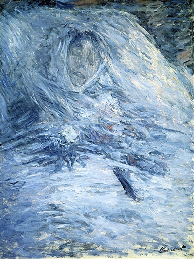 Camille on her deathbed by Claude Monet