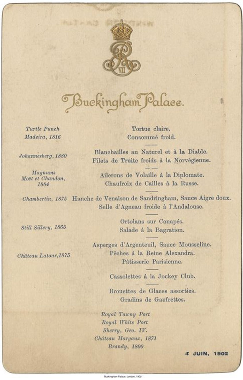 BUCKINGHAM PALACE 4 JUIN 1902