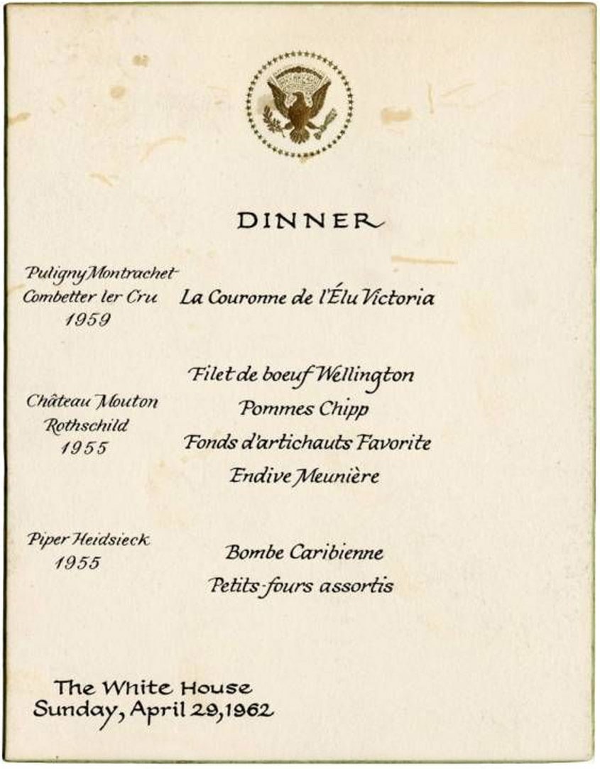 WHITE HOUSE 29 AVRIL 1962