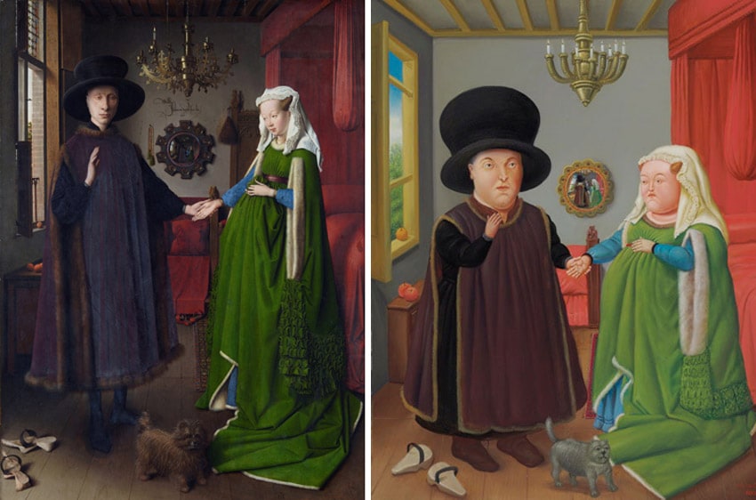 BOTERO ARNOLFINI VAN EYCK