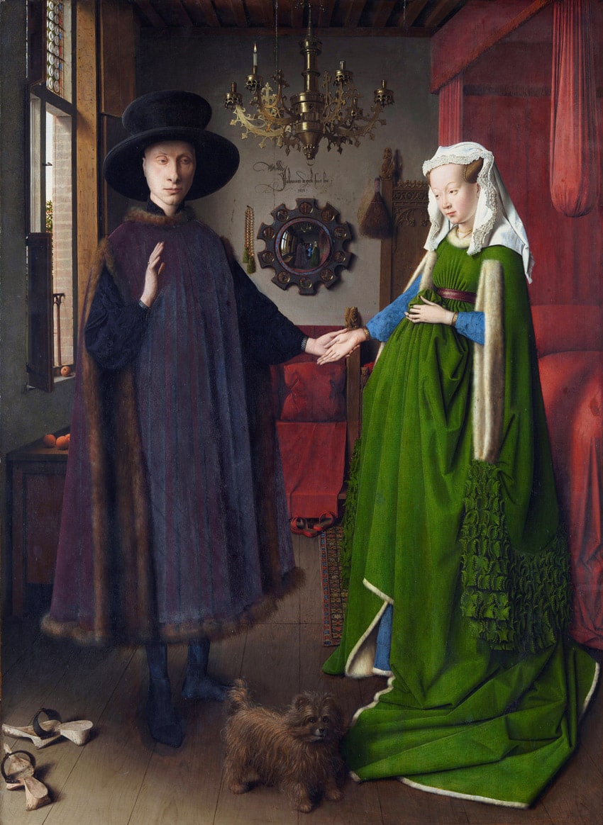 LES EPOUX ARNOLFINI JAN VAN EYCK