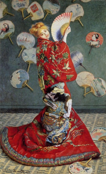 Madame Monet en costume japonais