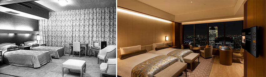 OKURA GUEST ROOMS AVANT APRES