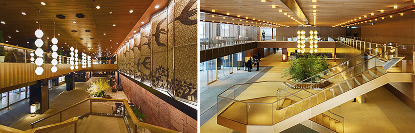 OKURA LOBBY AVANT APRES